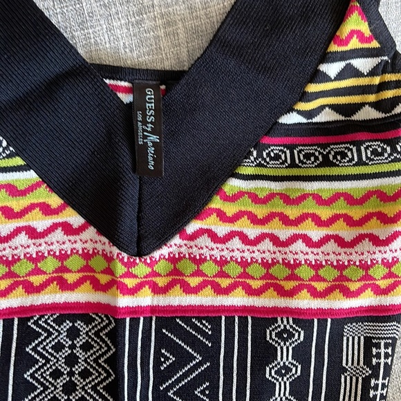 Guess by Marciano body con printed dress - sz XS - Picture 3 of 3